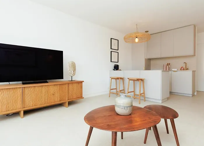 Le Paloma, High Standing, 3 Min Beach, Air Conditioning, 4 Prs Apartman Antibes